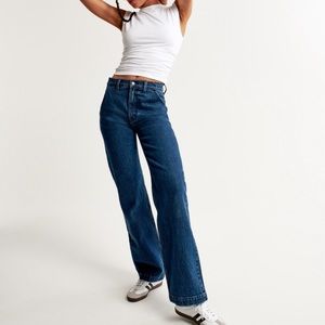 Abercrombie and Fitch High Rise 90s Relaxed Jean 28 XS